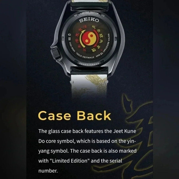 Seiko 5 Sport Bruce Lee Limited Edition #3067/15000 - Picture 8 of 11
